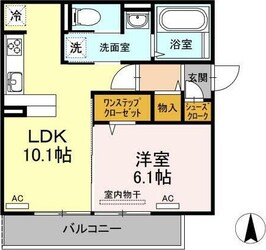 リーリエ中吉野の物件間取画像